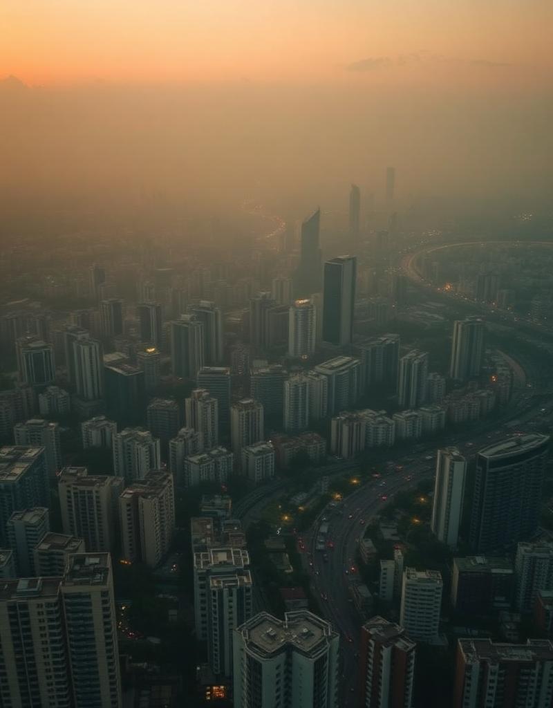 Mumbai skyline